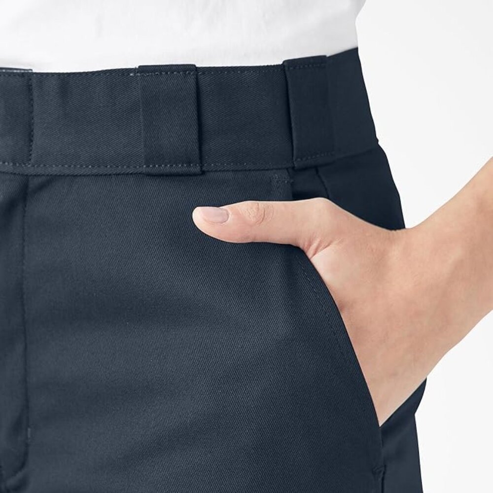 6 Long | Navy Blue | Dickie Women's Original 874 Work Pants | Straight Leg - Picture 9 of 11